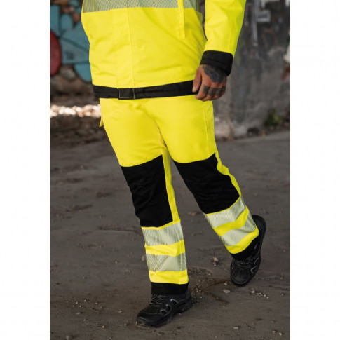 Warnschutzhose mit Reflexstreifen – Hohe Sichtbarkeit