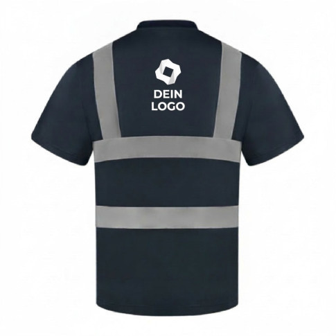 Reflektierendes T-Shirt EN 20471 (4 Größen)