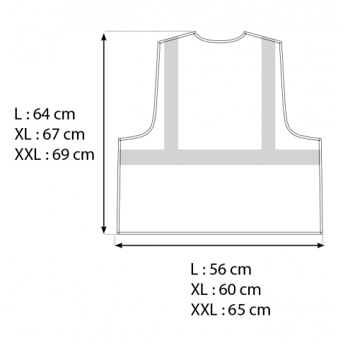 Reflektierende Arbeitsjacke mit Taschen