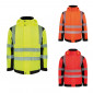 Reflektierende Unisex-Arbeitsjacke