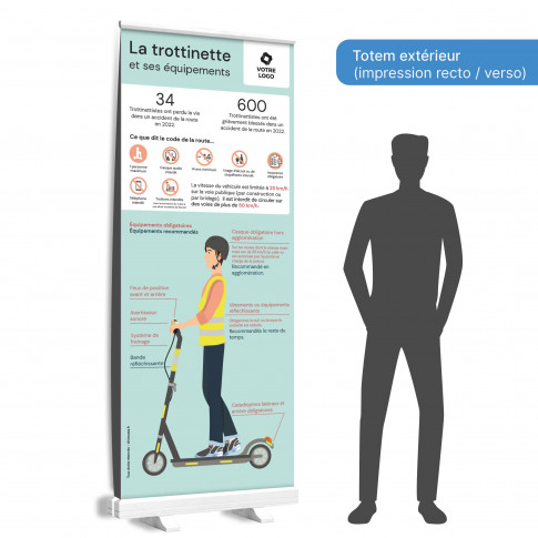 Roll-Up Display – Vorschriften für E-Scooter