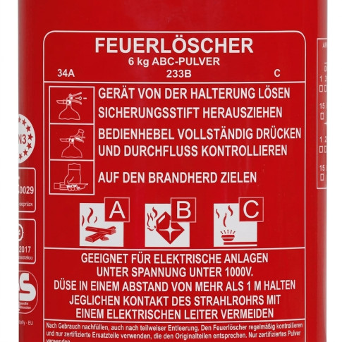 Feuerlöscher-Set LKW – 2 kg und 6 kg ABC-Pulver