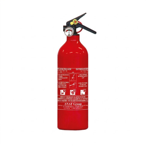 Feuerlöscher und Verbandskasten für das Fahrzeug