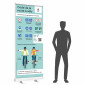 Roll-Up Totem – Verkehrsregeln für Radfahrer