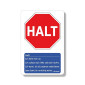Pädagogisches STOP-Schild für Verkehrserziehungsparcours