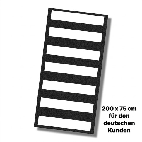 Fußgängerüberweg aus Linoleum – Pädagogischer Verkehrsübungsbelag