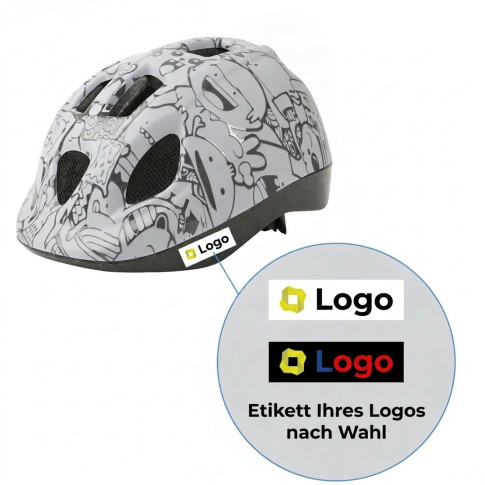 Individuell gestaltbarer Fahrradhelm für Kinder (2–6 Jahre)