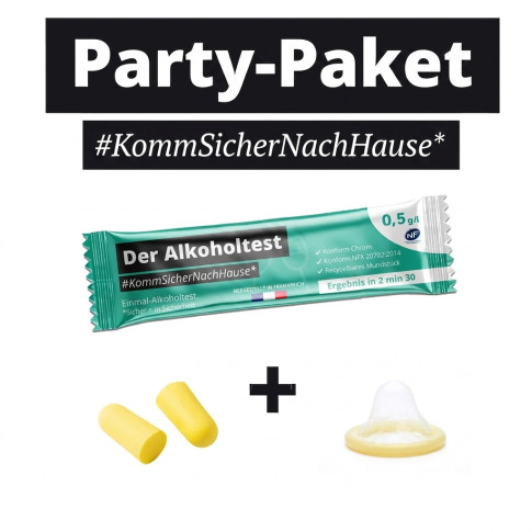 Personalisiertes Party-Präventionsset