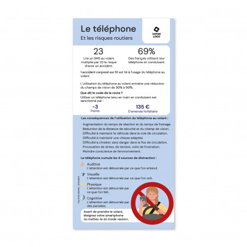 Aufklärungsflyer – Risiken im Zusammenhang mit Smartphones
