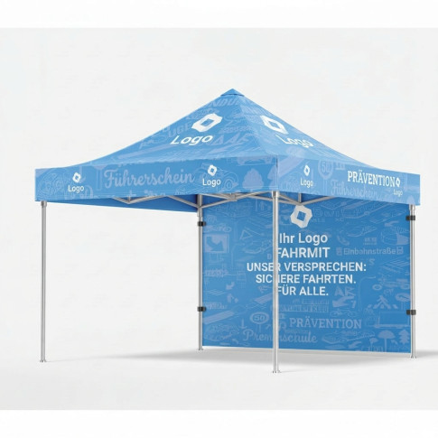 Faltpavillon 3x3 m mit individuellem Druck