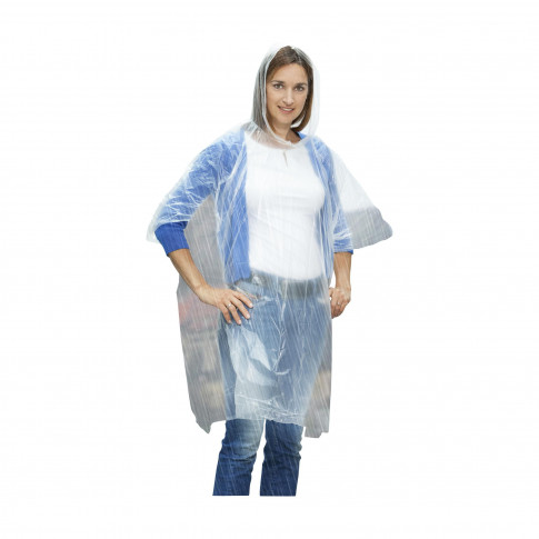 Werbe-Regenponcho