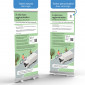 Roll-Up Display – Fahrradsicherheit außerorts