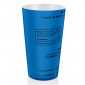 Alkohol-Präventionsbecher – Personalisiert Blau (P6452)