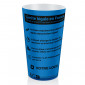 Alkohol-Präventionsbecher – Personalisiert Blau (P6452)
