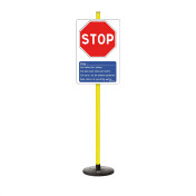 Pädagogisches STOP-Schild...