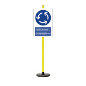 Lehrschild Kreisverkehr –...