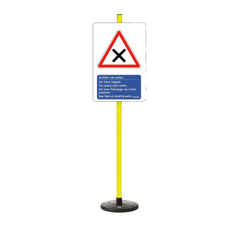 Lehrschild Rechts-vor-Links – Verkehrserziehung P6231