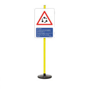 Lehrschild Kreisverkehr –...