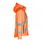 Kapuzenjacke mit personalisierbarem reflektierendem Streifen