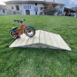 Kleine Fahrradparcours-Pyramide für Kinder
