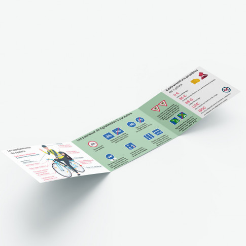Memo-Lineal für Fahrräder©️ Personalisierbares Drivecase