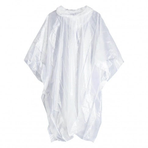 Biologisch abbaubarer Regenponcho – transparent & wiederverwendbar