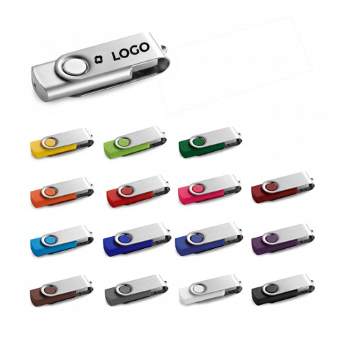 Robuster USB-Stick mit Schiebeverschluss – 4 und 8 GB
