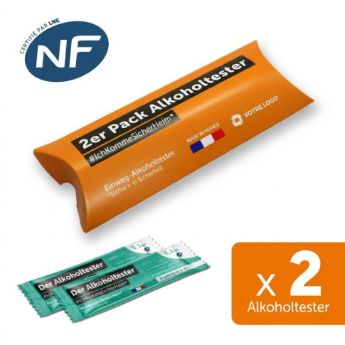 2er-Set Alkoholtester als Werbeartikel