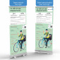 Roll-Up Display – Fahrrad-Verkehrssicherheit und Ausrüstungspflichten für Radfahrer