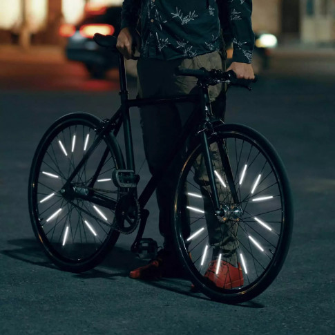 Speichenreflektoren für Fahrrad – 10er-Set