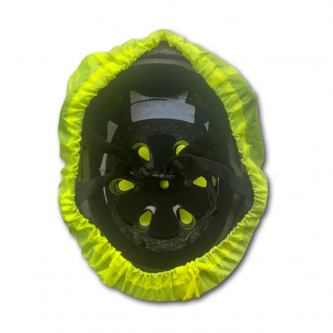 Reflektierender Fahrradhelm-Überzug mit Aufdruck