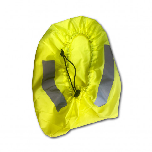 Reflektierender Fahrradhelm-Überzug mit Aufdruck