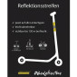 Reflektierendes Klettverschlussband für E-Scooter