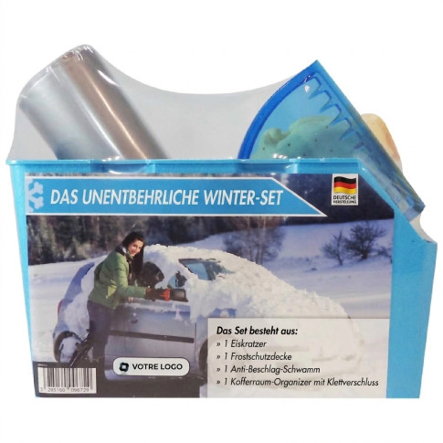 Winter-Set Auto – Eiskratzer, Frostschutzplane & Beschlagentferner