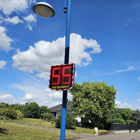 Mobiles Geschwindigkeitsdisplay – Pädagogischer Radar P6095