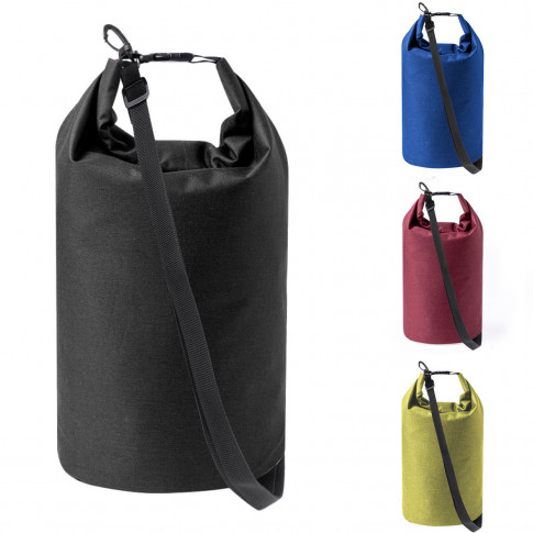 Wasserdichte Tasche aus recyceltem Kunststoff