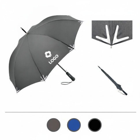 Reflektierender Regenschirm 3M™ mit LEDs – 105 cm