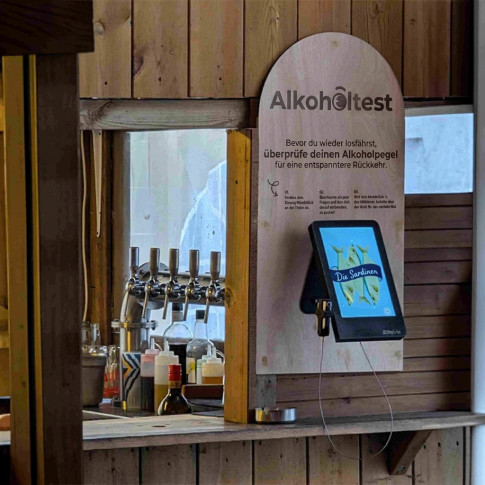 Alkoholtester-Station Ethyl-ia – EN 16280 zertifiziert