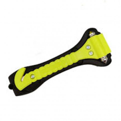 Nothammer fluoreszierend gelb – Gurtschneider & Glasbrecher