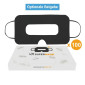Alkohol-Simulationsbrille Nacht stark (1,4–1,6 g/l)