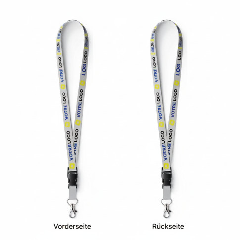 Personalisiertes Halsband (Umhängeband – Lanyard)