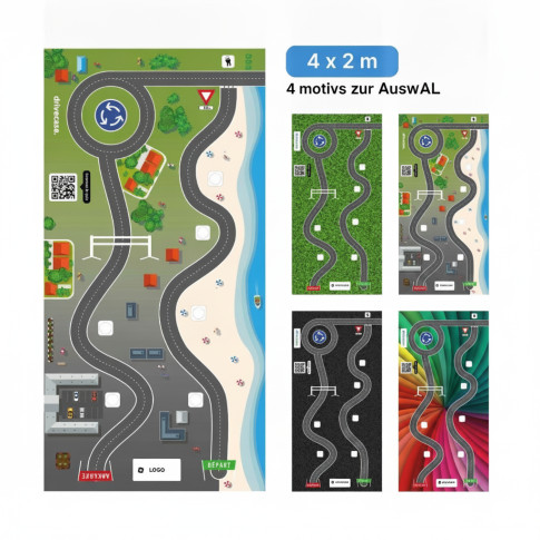 Parcours 4 x 2 m für Simulationsbrillen – individuell anpassbar