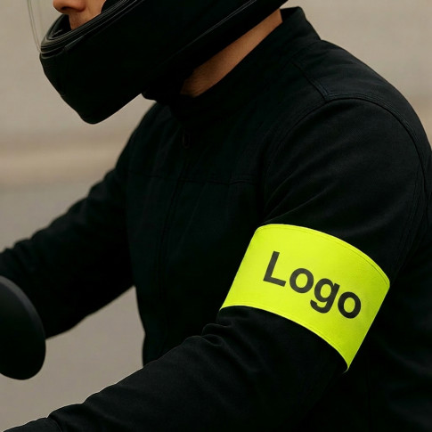Reflektierendes Armband für Motorradfahrer – Hochsichtbarkeit EN 17353