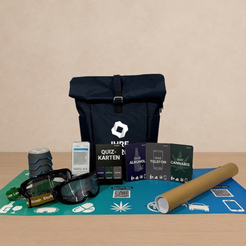 Digitaler Präventions-Rucksack – Alkohol, Drogen & Smartphone am Steuer