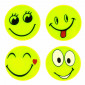 Set mit 4 fluoreszierenden Aufklebern für Kinder