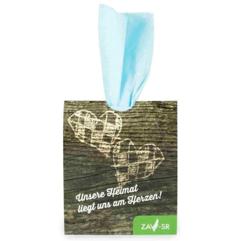 Taschenaschenbecher Mülltüten-Set Bedruckbar