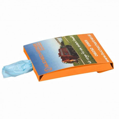 Taschenaschenbecher Mülltüten-Set Bedruckbar