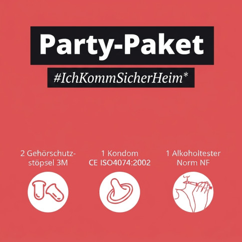 Personalisiertes Party-Präventionsset