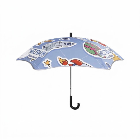 Kinder-Regenschirm mit Reflektorstreifen – vollständig bedruckbar