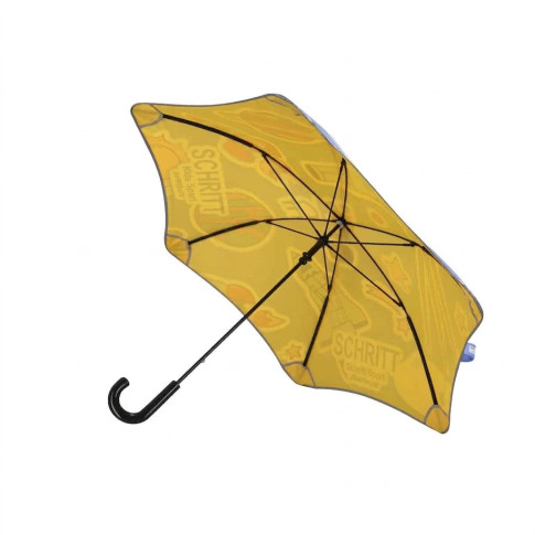 Kinder-Regenschirm mit Reflektorstreifen – vollständig bedruckbar